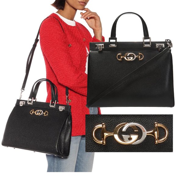 Gucci | Bags | Gucci Bag 56474 Zumi Medium Grainy Black